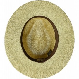 Fedoras Men's Torslef Drop Brim Fedora - Natural - CC186DYIOY6 $50.73