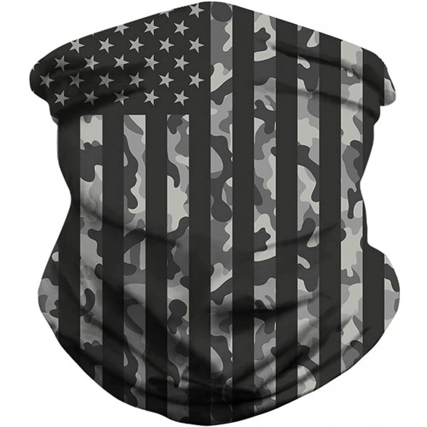 Balaclavas Gaiter Bandana Breathable Balaclava Protection - N-us Flag Printed - C91982ZSDD9 $23.17