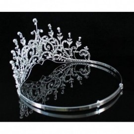 Headbands Janfashions Pageant Rhinestone Crystal Wedding - CX11S4KVA4T $31.57