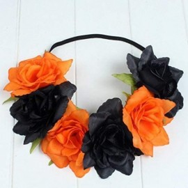 Headbands Flower Headband Stretch Elastic Costumes - Halloween Headband - C518I4STQST $8.49