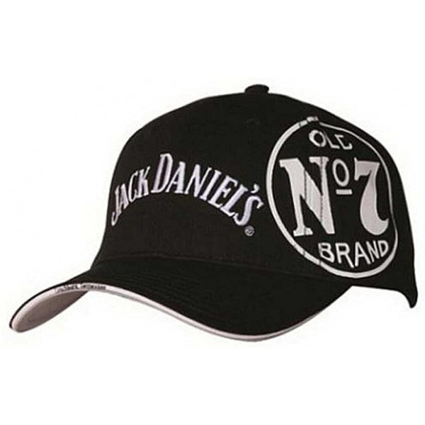 Baseball Caps Jack Daniels Tried and True Baseball Cap Black (JD77-82) - CW11HBBOWHZ $18.15