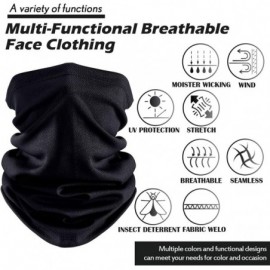 Balaclavas Summer UV Protection Face Covers Neck Gaiter Breathable Summer Bandana - C5198CAMMEG $32.65