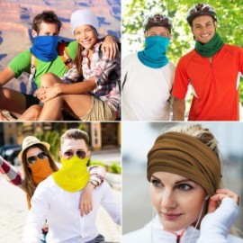 Balaclavas Summer UV Protection Face Covers Neck Gaiter Breathable Summer Bandana - C5198CAMMEG $32.65