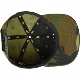 Baseball Caps Men's Sheridan Flat Bill Cap - Woodland Camo - CB1803I4E6W $24.93