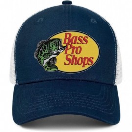 Baseball Caps Bass-Pro-Shops-Logo- Snapback Cap Trucker All Cotton Relaxed - B3 - CH18QXYGKX7 $17.66