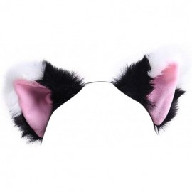 Headbands Cute Cat Ear Hair Hoop Anime Cosplay Costumes 3D Plush Fox Ear Headwear Fancy Headband - 4 - C818DXTZSW3 $22.16