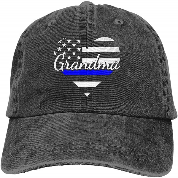 Baseball Caps Women's Mom Wife American Flag Baseball Caps Vintage Adjustable Dad Hat - Grandma - CS192TZA2D0 $10.45