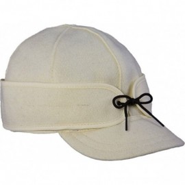 Baseball Caps Millie Kromer Cap - Winter Wool Hat with Ponytail Opening - Winter White - CR12BIYXHF3 $33.17