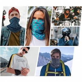 Balaclavas Multi-Purpose Neck Gaiter with Safety Carbon Filters Bandanas for Sports/Outdoors/Festivals - Grey - C51983D9GQ5 $...