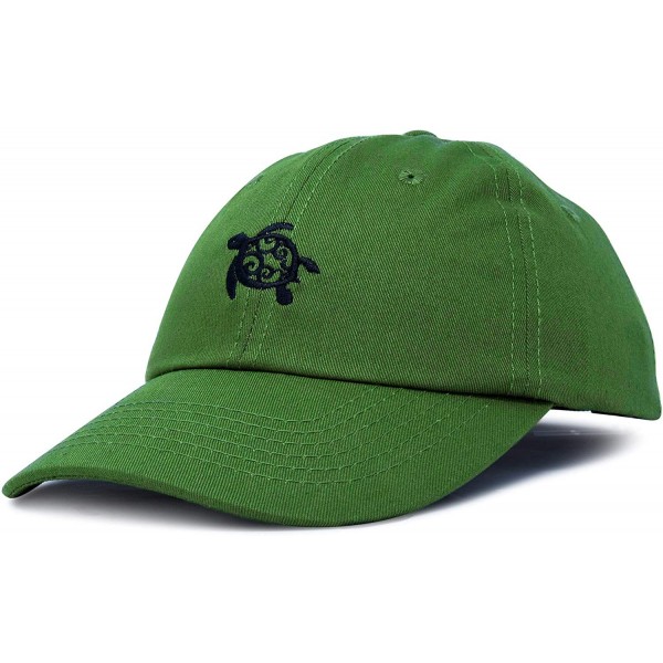 Baseball Caps Turtle Hat Nature Womens Baseball Cap - Olive - C618M9U0E3G $15.08