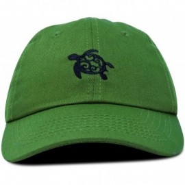 Baseball Caps Turtle Hat Nature Womens Baseball Cap - Olive - C618M9U0E3G $15.08