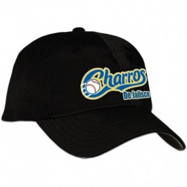 Baseball Caps Charros DE Jalisco Baseball Cap Color Black - CC1838MT4L3 $12.86