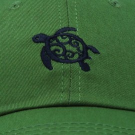 Baseball Caps Turtle Hat Nature Womens Baseball Cap - Olive - C618M9U0E3G $15.08