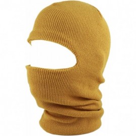 Skullies & Beanies Made in USA Unisex Thick and Long Face Ski Mask Winter Beanie - Timber - CX18XQ7Z4K3 $12.43