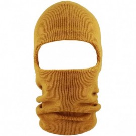 Skullies & Beanies Made in USA Unisex Thick and Long Face Ski Mask Winter Beanie - Timber - CX18XQ7Z4K3 $12.43