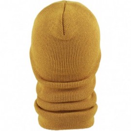 Skullies & Beanies Made in USA Unisex Thick and Long Face Ski Mask Winter Beanie - Timber - CX18XQ7Z4K3 $12.43