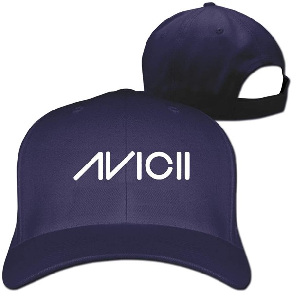 Baseball Caps Baseball Caps Avicii Golf Dad Hat Mans Woman Vintage Snapbacks Cap Black - Navy - CJ18S9CUDYZ $7.52