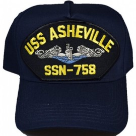 Sun Hats USS Asheville SSN-758 HAT - Navy Blue - Veteran Owned Business - CO18X7HZWMA $17.78