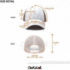 Baseball Caps Veterans for Trump Dad Hat Vintage Trucker Cap Handwashed Cotton Baseball Cap TC101 TC102 - Tc102 Orange - CE18...