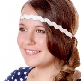 Headbands Women's American Flag 4th of July Adjustable Headband Gift Packs (Silver/Red/White/Navy 4pk) - CV18E073AIH $20.77