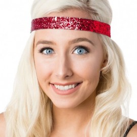 Headbands Women's American Flag 4th of July Adjustable Headband Gift Packs (Silver/Red/White/Navy 4pk) - CV18E073AIH $20.77