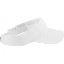 Visors Direct-Dyed Twill Visor (1915) - White - CZ111Q5XBDD $9.31