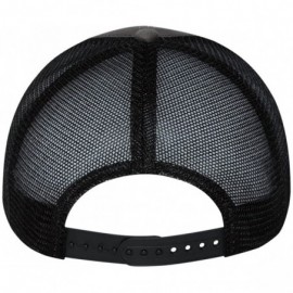 Baseball Caps Trucker Cap - 7070 - Adjustable - Charcoal/ Black - C111CYPVRUD $12.14