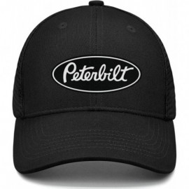 Baseball Caps Unisex Man Baseball Hat Hip Hop Adjustable Mesh Captain-Peterbilt-tiucks-Flat Cap - A Black-30 - CO18T755KAR $1...