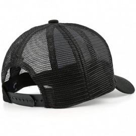 Baseball Caps Unisex Man Baseball Hat Hip Hop Adjustable Mesh Captain-Peterbilt-tiucks-Flat Cap - A Black-30 - CO18T755KAR $1...