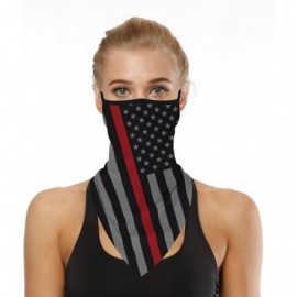 Balaclavas Face Bandana Neck Gaiters Balaclava for Dust Wind Motorcycle - National Flag-black--red-b - C3198CWH3M2 $11.15