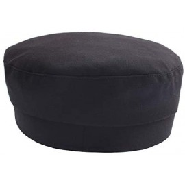 Newsboy Caps Women Classic Yacht Captain Sailor Hat Newsboy Cabbie Beret Cap (M-L) - Black - C018NEHX92N $8.94