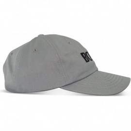 Baseball Caps BOSS Baseball Cap Dad Hat Mens Womens Adjustable - Gray - CO18CGO8O99 $15.32