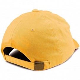 Baseball Caps Drone Pilot Aviation Wing Embroidered Cotton Adjustable Washed Cap - Mango - C518KMWID3G $22.14