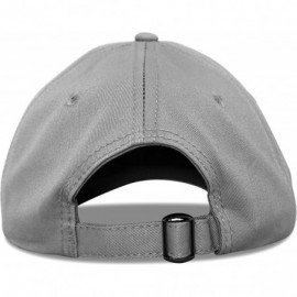 Baseball Caps BOSS Baseball Cap Dad Hat Mens Womens Adjustable - Gray - CO18CGO8O99 $15.32