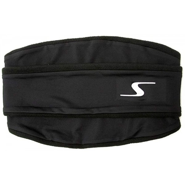 Balaclavas Polar Band-It Fleece Neck Gaiter with Headband- Running Balaclava - Black Sport - C118Z6NG2Q0 $28.87