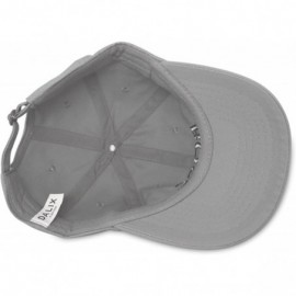 Baseball Caps BOSS Baseball Cap Dad Hat Mens Womens Adjustable - Gray - CO18CGO8O99 $15.32