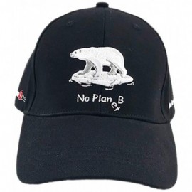 Baseball Caps Dad Hat Be Kind to Me 3D Embroidery No Planet B Unisex Smart Cotton - Black - CI18X5SUUYH $19.38