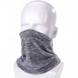 Balaclavas Men's Fleece Ski Balaclava Hood Cold Weather Windproof Face Mask - Grey - CQ18YRKKT8Q $15.72