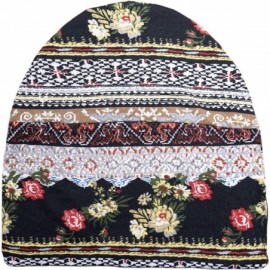 Skullies & Beanies Skullies Beanies Thin Bonnet Cap Autumn Casual Beanies Hat - 2 Pack Brown & Khak - CV18ZLHMEG5 $17.12