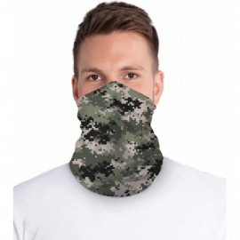 Balaclavas 12 in 1 Multifunctional Headwear Face Mask Headband Neck Gaiter - Forest Digital Camo - C7197XRR9WZ $20.34