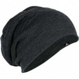 Skullies & Beanies Slouchy Beanie in - Charcoal Heather - CK11NKISRS3 $13.10