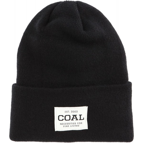 Skullies & Beanies Men's The Uniform Hat - Solid Black - CB11C8HKEB5 $20.88