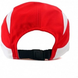 Baseball Caps Quick Dry Sport Hats Unstructured of Baseball Cap for Unisex Lightweight - Sport- Red - CG18DH5W8OH $14.14