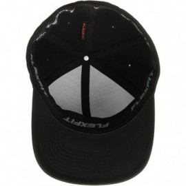 Baseball Caps Scores Flexfit Hat - Black - C918ELA5TAI $27.51