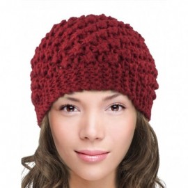 Headbands Women's Winter Wide Knit Headband - Wide - Red - CN17Y4UL62I $15.32