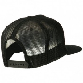 Baseball Caps 5 Panel Prostyle Trucker Caps - Black - CR11UU7CHYR $9.70