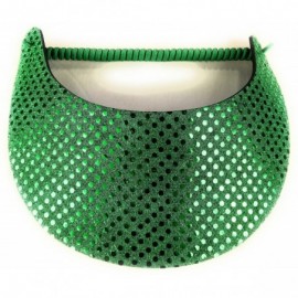 Visors Glitz Confetti Foam Visor - Kelly Green - C317YHOM8R7 $10.79