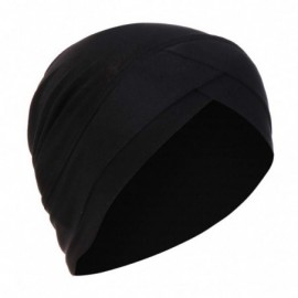 Skullies & Beanies Muslim Ruffle Fashion Headbands - Black - CF18TKS95AA $10.75