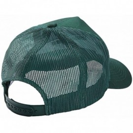 Baseball Caps Pro Shop Men's Trucker Hat Mesh Cap - One Size Fits All Snapback Closure - Great for Hunting & Fishing - Green ...