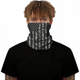 Balaclavas Bandanas Face Scarf Single Pack Print Unisex Headband Head Wrap - American Flag-01 - C2197YH7N5Z $8.43